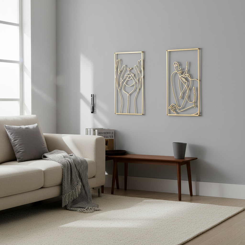 Abstract Art Duo